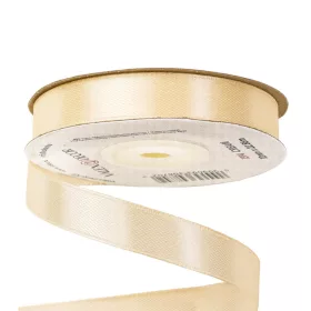 Szatén szalag 12mm x 22.86m - Pezsgő