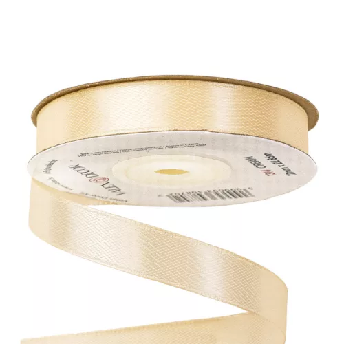 Szatén szalag 12mm x 22.86m - Pezsgő