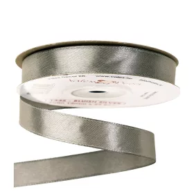 Szatén szalag 12mm x 22.86m - Kékes ezüst