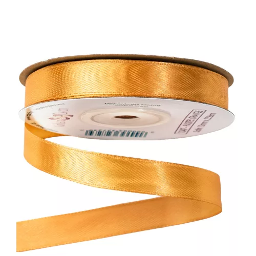 Szatén szalag 12mm x 22.86m - Pasztel narancs