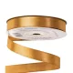 Szatén szalag 12mm x 22.86m - Aranybarna