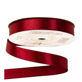 Szatén szalag 12mm x 22.86m - Bordó