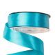 Szatén szalag 25mm x 22.86m - Aqua kék