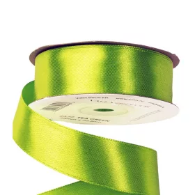 Szatén szalag 25mm x 22.86m - Teazöld