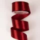 Szatén szalag 38mm x 22.86m - Bordó