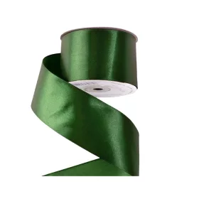 Szatén szalag 50mm x 22.86m - Sötétzöld