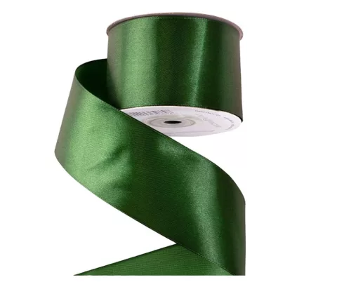 Szatén szalag 50mm x 22.86m - Sötétzöld