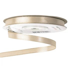 Szatén szalag 6mm x 22.86m - Bézs
