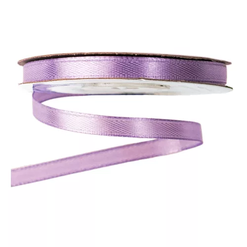 Szatén szalag 6mm x 22.86m - Levendula