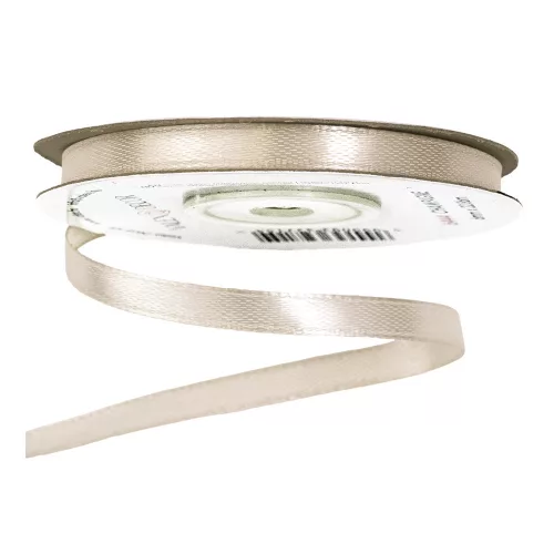 Szatén szalag 6mm x 22.86m - Pezsgő
