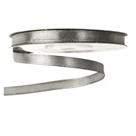 Szatén szalag 6mm x 22.86m - Kékes ezüst
