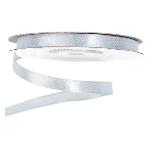 Szatén szalag 6mm x 22.86m - Kékes szürke