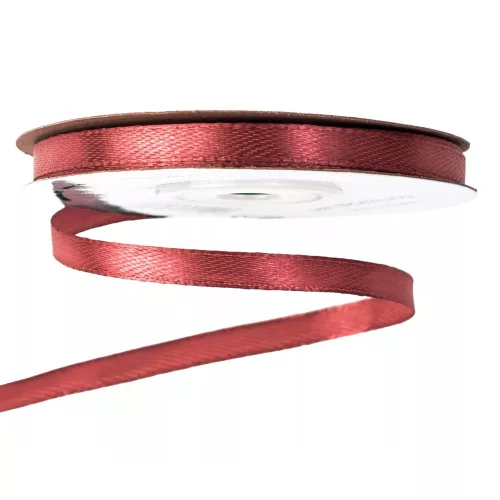 Szatén szalag 6mm x 22.86m - Bronz Rozé