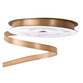 Szatén szalag 6mm x 22.86m - Barna