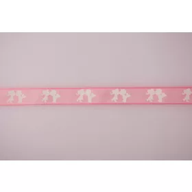 Baby szalag szatén 16mm x 6.4m - Rózsaszín