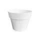 Virágcserép fehér 12cm
