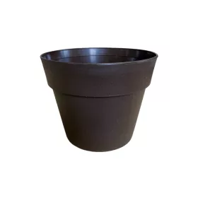 Virágcserép barna 16cm