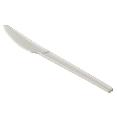 Kés Pla 18cm 100% lebomló 100db/csom fehér H:175mm SZ:18mm
