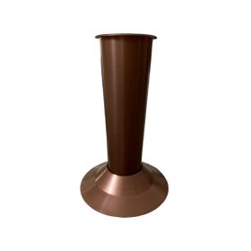 Talpas váza 9x27 cm bronz