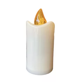 Elektromos ledes ivory mécsesbetét leddel 95mm