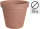 Virágcserép 50cm terracotta műanyag