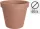 Virágcserép 60cm terra cotta műanyag