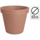 Virágcserép 60cm terra cotta műanyag