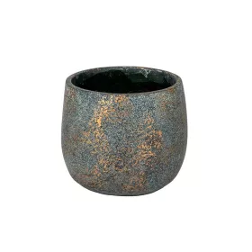 Silas beton kaspó antikolt bronz 9,6X8cm