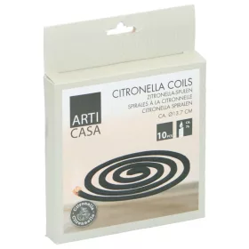   Citronella tekercs, Ø13,7x0,3cm, 10 db, égési idő: 7h  - Arti casa