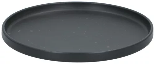 Kőedény tányér 20cm fekete - Alpina
