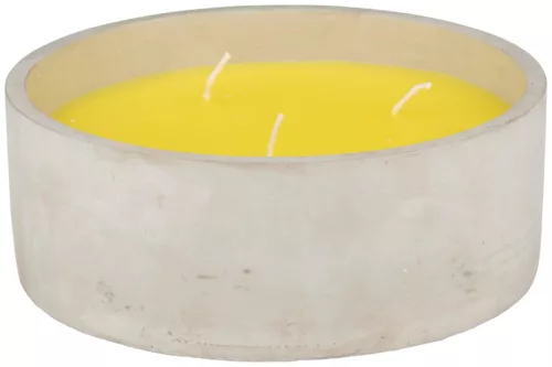 Óriás citronella gyertya 20x20x7cm