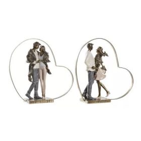 Pár szív figura 26x8,5x27cm választható 2 féle