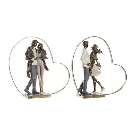 Pár szív figura 26x8,5x27cm választható 2 féle