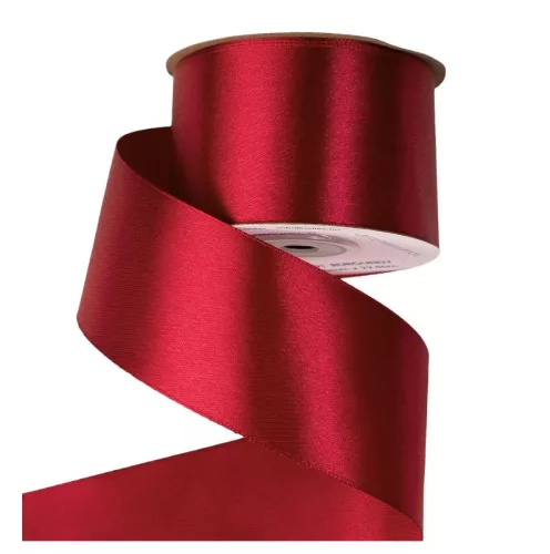 Szatén szalag 50mm x 22,86 - Bordó